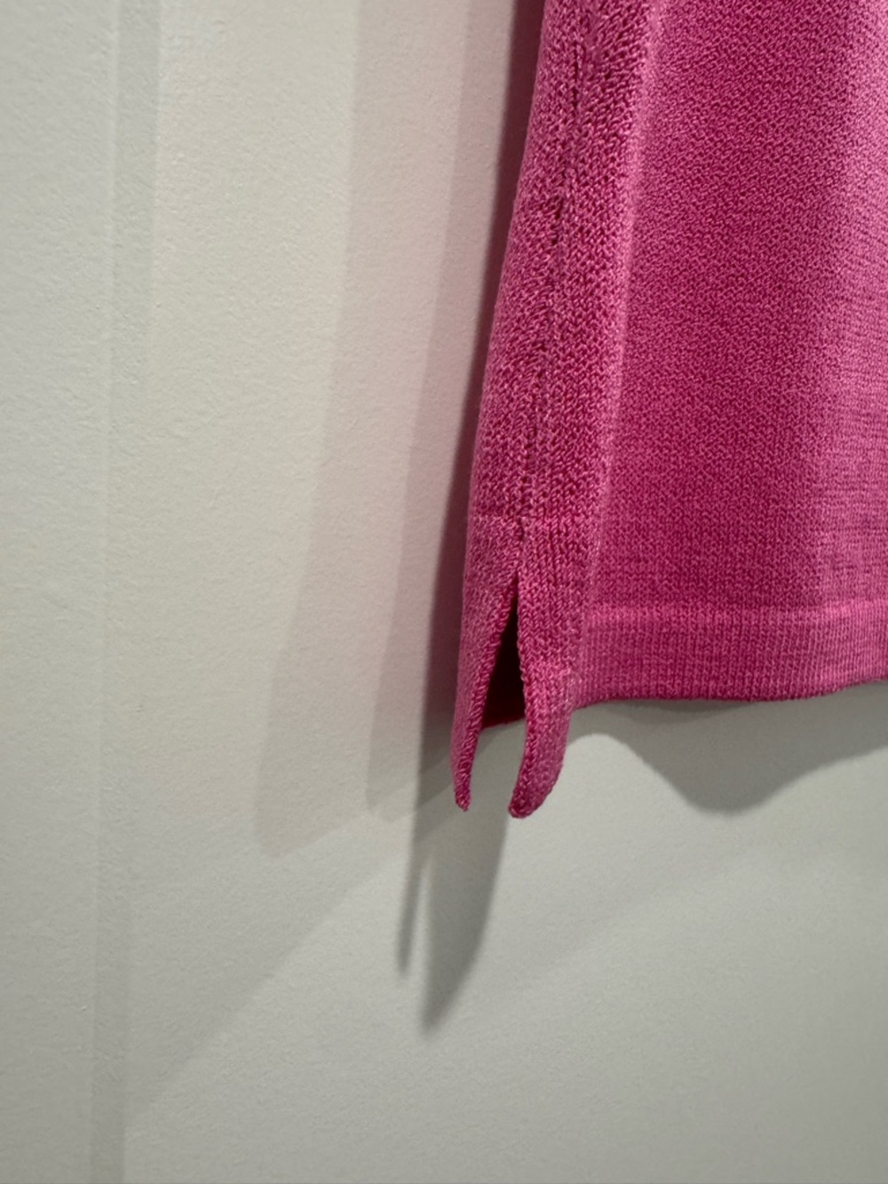 St. John Black Jacket with Pink Trim and Pink Sleeveless Top. 2 pieces. - Picture 14 of 14